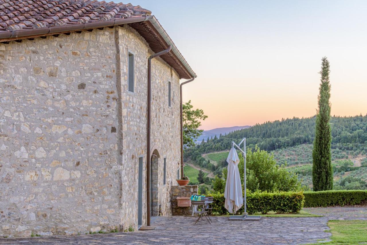 הוילה קסטלינה אין קיאנטי Agriturismo Concadoro מראה חיצוני תמונה