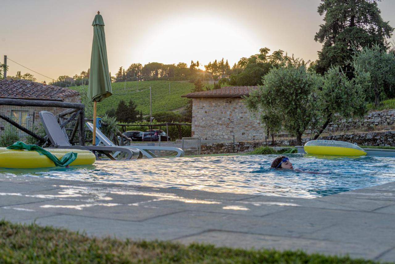 הוילה קסטלינה אין קיאנטי Agriturismo Concadoro מראה חיצוני תמונה