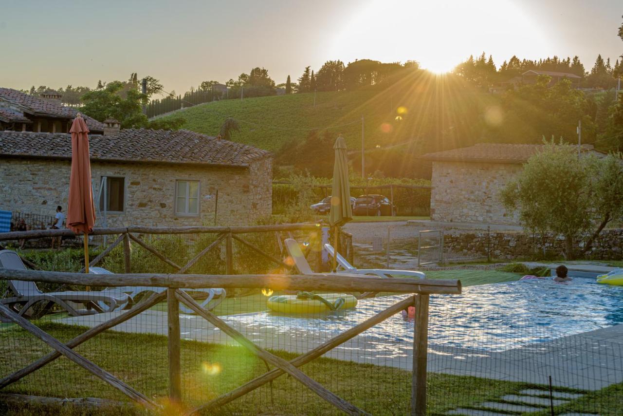 הוילה קסטלינה אין קיאנטי Agriturismo Concadoro מראה חיצוני תמונה