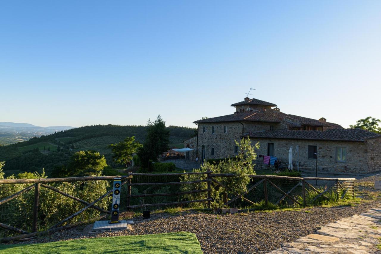 הוילה קסטלינה אין קיאנטי Agriturismo Concadoro מראה חיצוני תמונה